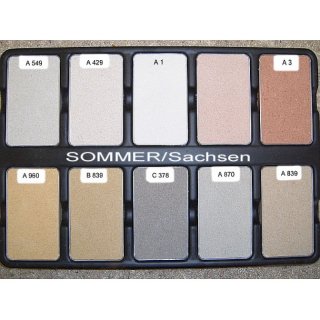 Mineros- Treppe III 25 kg Farbe