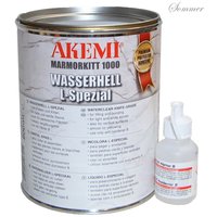 Akemi Marmorkitt 1000 Transparent L-Spezial wasserhell 10722
