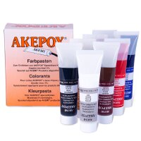 Farbpaste für Akepox Kleber ocker