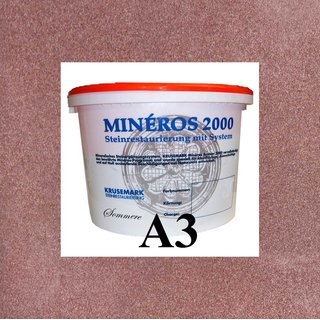 Mineros 2000 - A3 -1 kg Main-Sandstein-rot