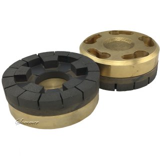 Diamant-Schleifkörper mit  Aufnahme Terzago  Ø 100 mm