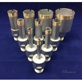 Diamant-Hohlbohrer von Ø 6 bis 50 mm