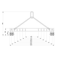 Wendegehänge 2500 kg