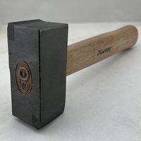 Bossierhammer 40 mm HM / 1,0 kg-mit Eschenholzstiel
