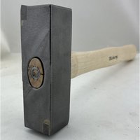 Bossierhammer 40 mm HM / 1,5 kg-mit Eschenholzstiel