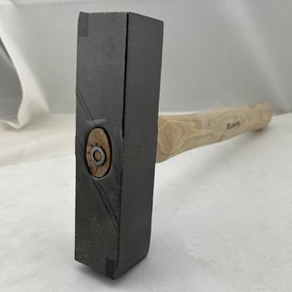 Bossierhammer 40 mm HM / 2,0 kg-mit Eschenholzstiel