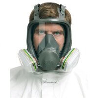 3M Silikon-Vollmaske Serie 6800 Gr. M