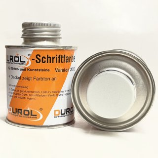 Durol Schriftfarbe-weiß