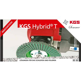 KGS Hybrid T-Diamant-Lamellen-Schleifteller
