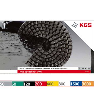 KGS Speedline ORG/QRS 100 x 25 K 1500