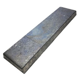 Bleibarren  Pb99,94 / ca.12 kg - 415 x 115 x 25 mm