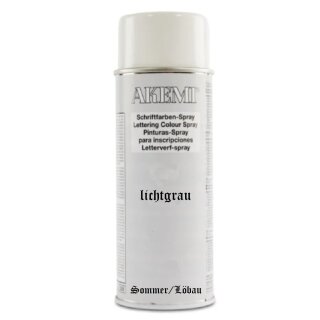 Schriftfarbspray - Akemi - 400 ml lichtgrau