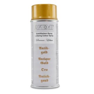 Schriftfarbspray - Akemi - 400 ml antik gold