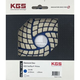 KGS SWIFLEX® PRIME Ø125 mm / Nr.:3 blau